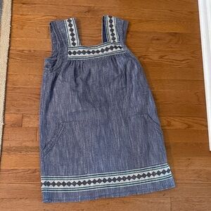 Faherty Organic Cotton Blue dress